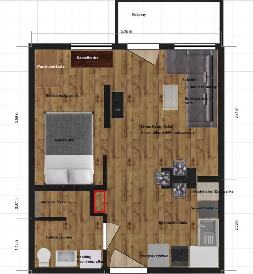 Comfort Studio Nova2 Szczecin Exterior foto